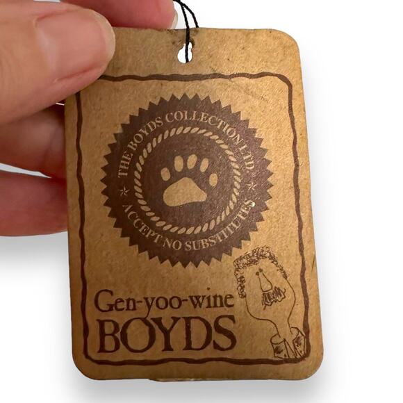 Boyds Collection Sleigh Est 1979 Cold Winters Day Metal Sled Wood Bears With Tag - Picture 6 of 12